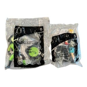 Disney Kim Possible Shego Ron Stoppable #5 #6‎ McDonald's Toys 2003 New Sealed